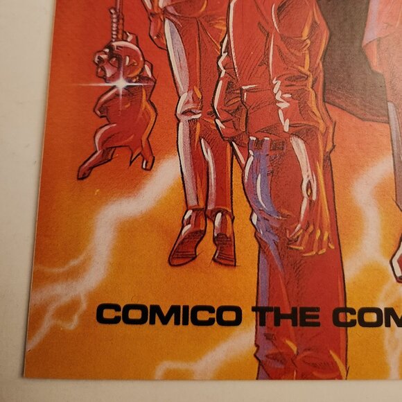 Jonny Quest #8 (1987) Comico Comics, Ken Steacy, Wrap-Around Cover, NM - Picture 12 of 14